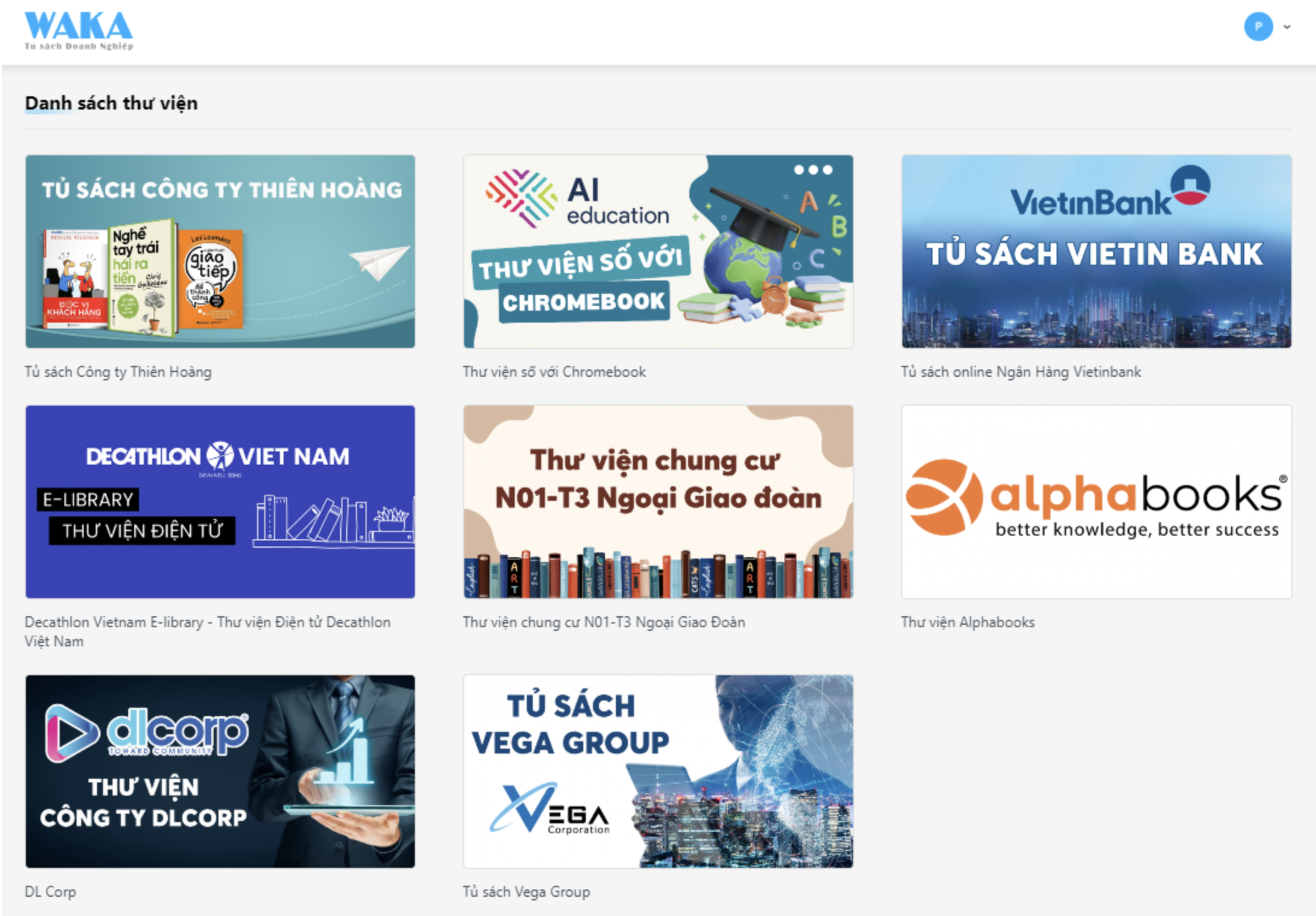 Tủ sách điện tử cho Doanh Nghiệp